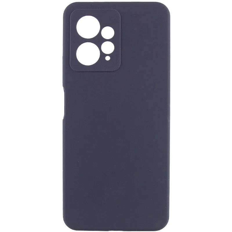 Чохол Silicone Cover Lakshmi Full Camera для Xiaomi Redmi Note 12 4G Темно-синій / Midnight blue