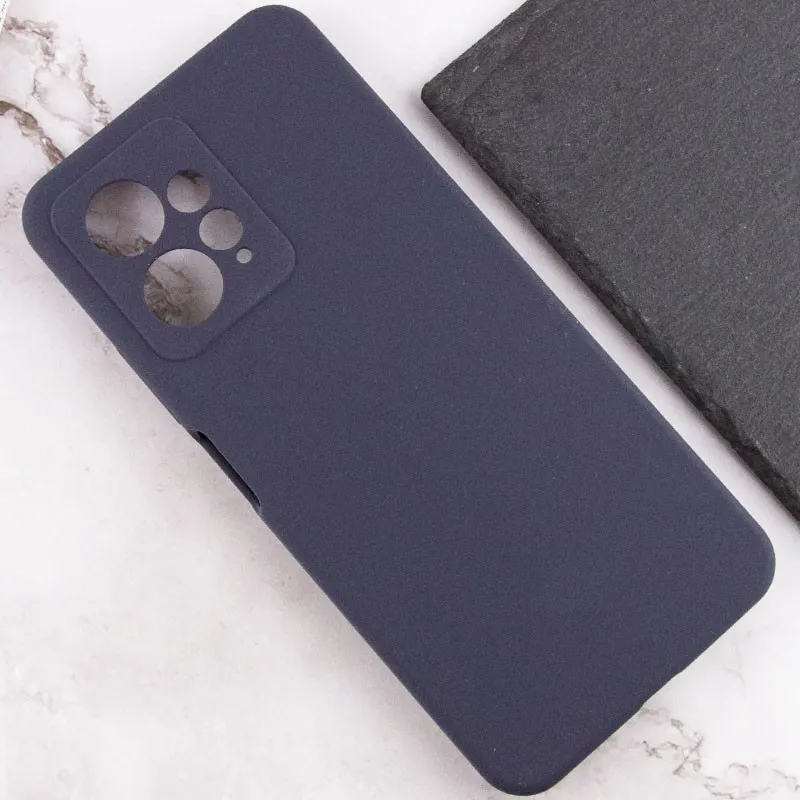 Чохол Silicone Cover Lakshmi Full Camera для Xiaomi Redmi Note 12 4G Темно-синій / Midnight blue — фото 5