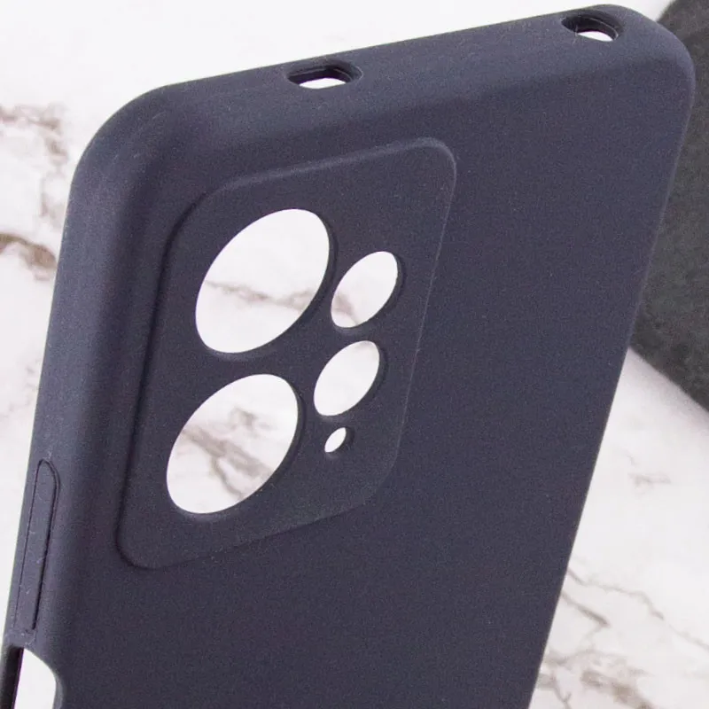 Чохол Silicone Cover Lakshmi Full Camera для Xiaomi Redmi Note 12 4G Темно-синій / Midnight blue — фото 6
