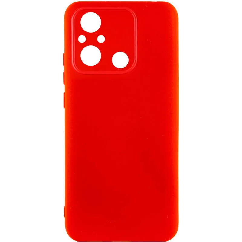 Чохол Silicone Cover Lakshmi Full Camera для Xiaomi Redmi 12C Червоний / Red