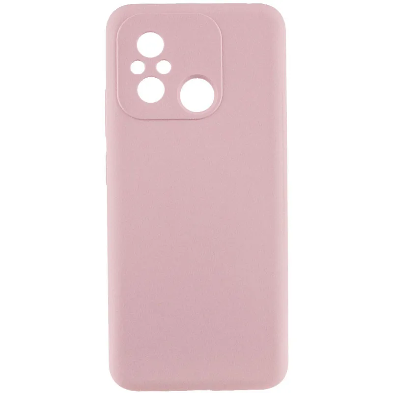 Чохол Silicone Cover Lakshmi Full Camera для Xiaomi Redmi 12C Рожевий / Pink Sand