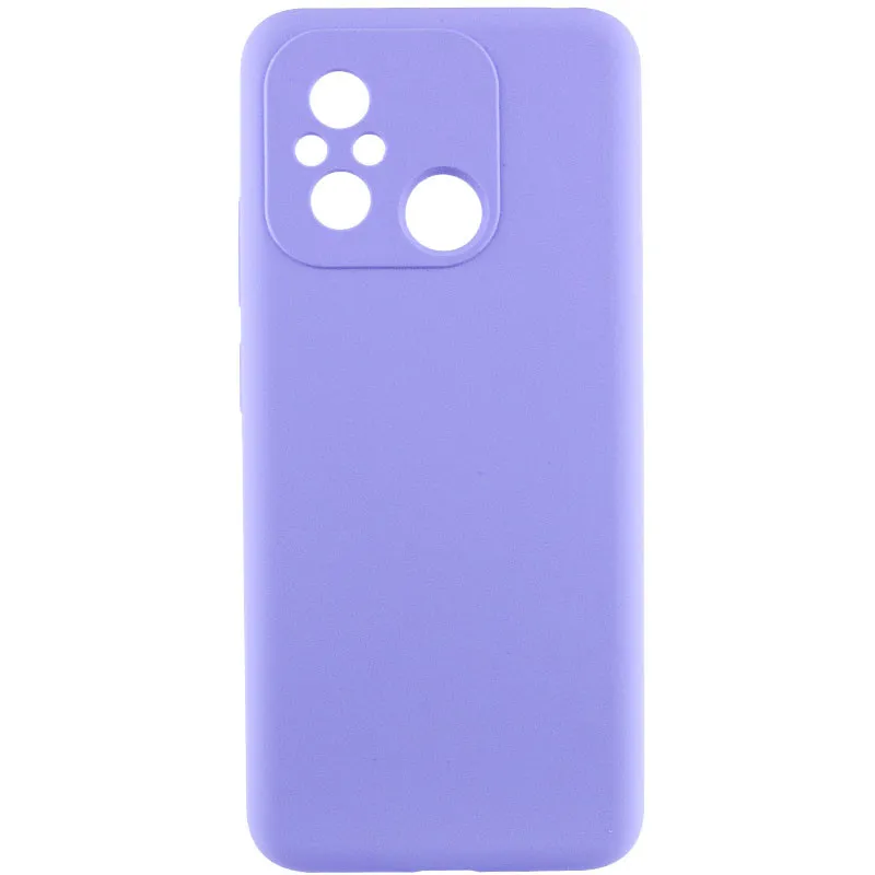 Чохол Silicone Cover Lakshmi Full Camera для Xiaomi Redmi 12C Бузковий / Dasheen