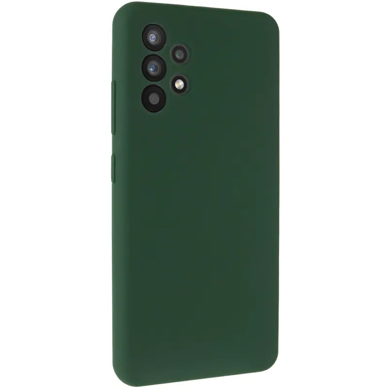 Чохол Silicone Cover Lakshmi Full Camera (AAA) для Samsung Galaxy A32 4G Зелений / Cyprus Green