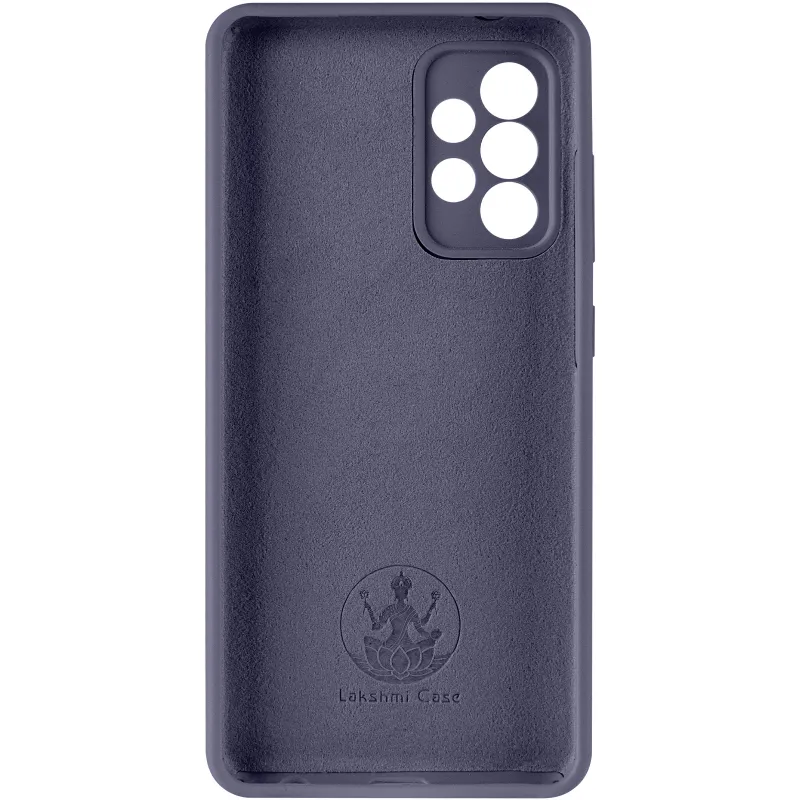 Чохол Silicone Cover Lakshmi Full Camera для Samsung Galaxy A52 4G / A52 5G / A52s Темно-синій / Midnight blue — фото 4