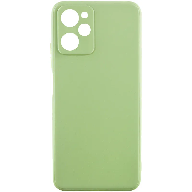 Силіконовий чохол Candy Full Camera для Xiaomi Poco X5 Pro 5G Фісташковий