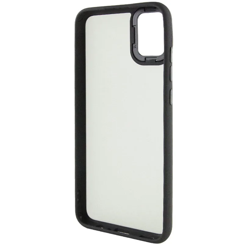 Чохол TPU+PC Lyon Frosted для Samsung Galaxy A04e Black — фото 4