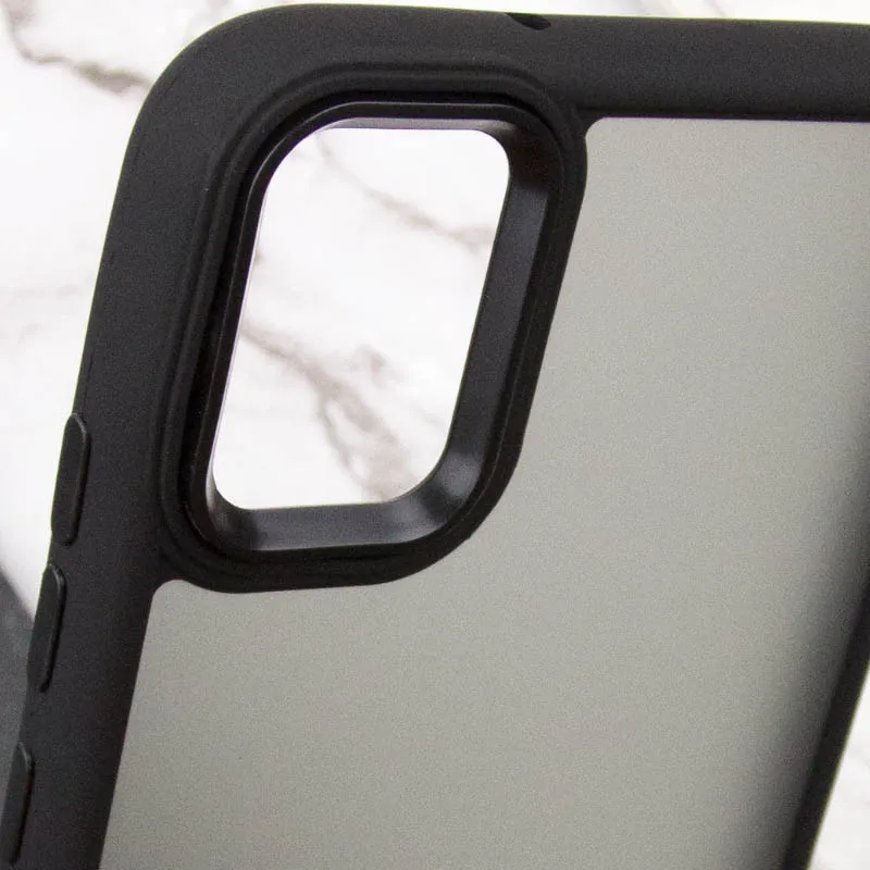 Чохол TPU+PC Lyon Frosted для Samsung Galaxy A04e Black — фото 5