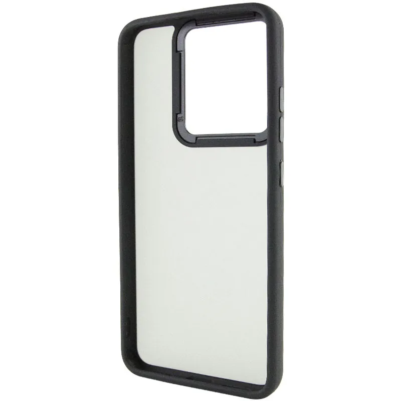 Чохол TPU+PC Lyon Frosted для Xiaomi Redmi 12C Black — фото 4