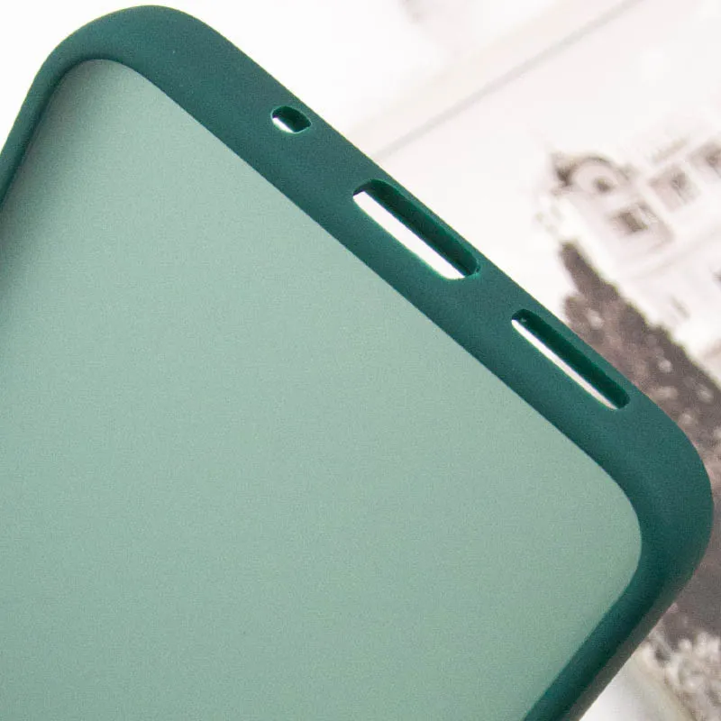 Чохол TPU+PC Lyon Frosted для Xiaomi Redmi 12C Green — фото 6