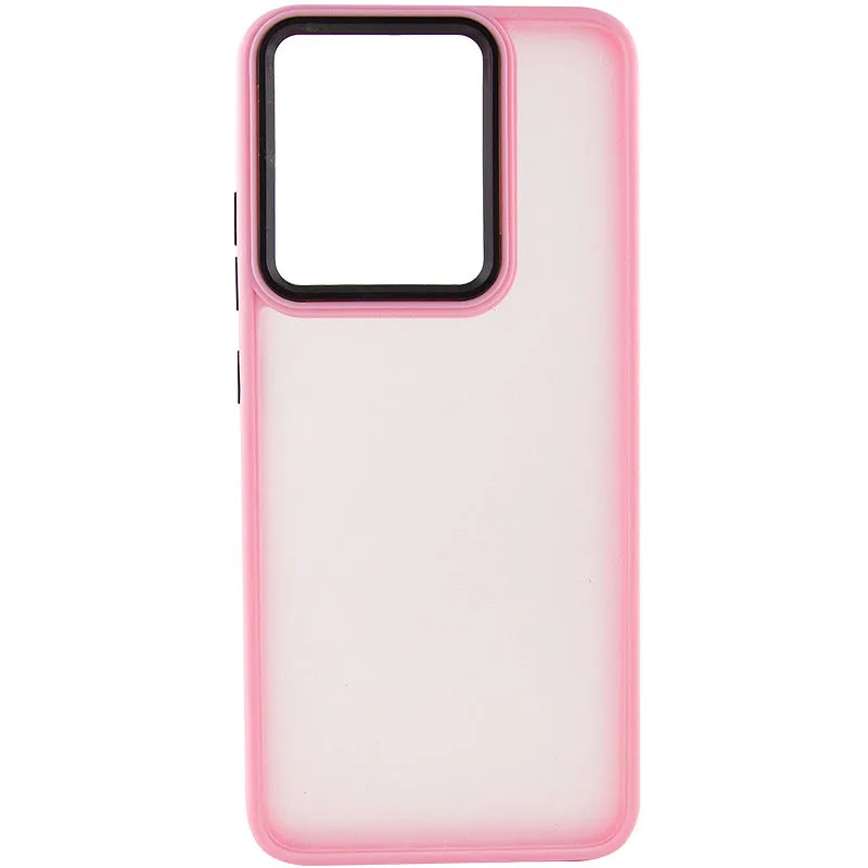 Чохол TPU+PC Lyon Frosted для Xiaomi Redmi 12C Pink — фото 3
