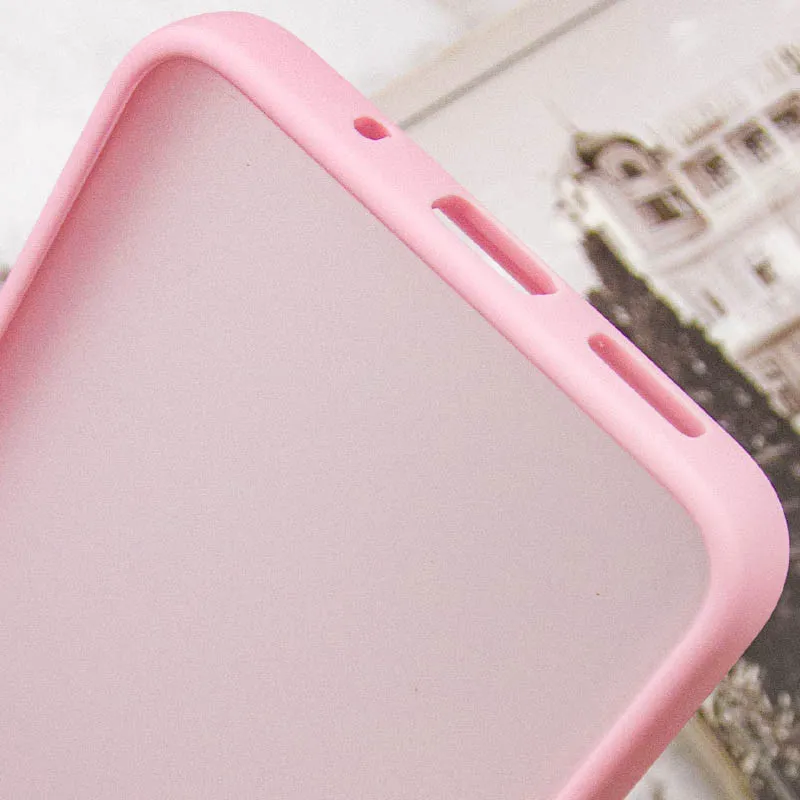 Чохол TPU+PC Lyon Frosted для Xiaomi Redmi 12C Pink — фото 6