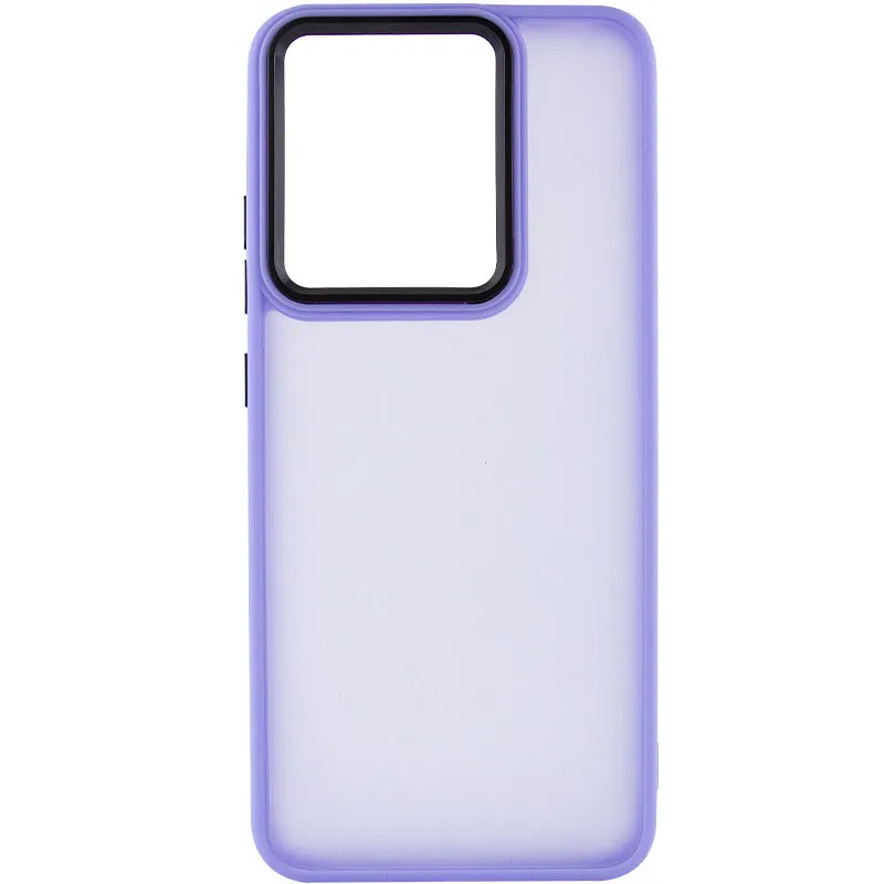 Чохол TPU+PC Lyon Frosted для Xiaomi Redmi 12C Purple — фото 3