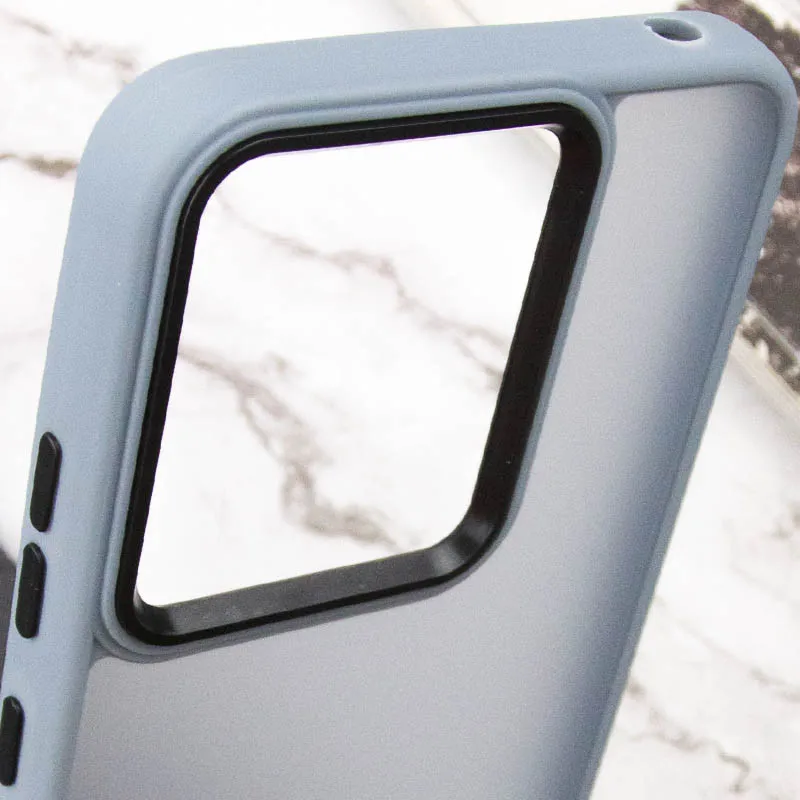 Чохол TPU+PC Lyon Frosted для Xiaomi Redmi 12C Sierra Blue — фото 5