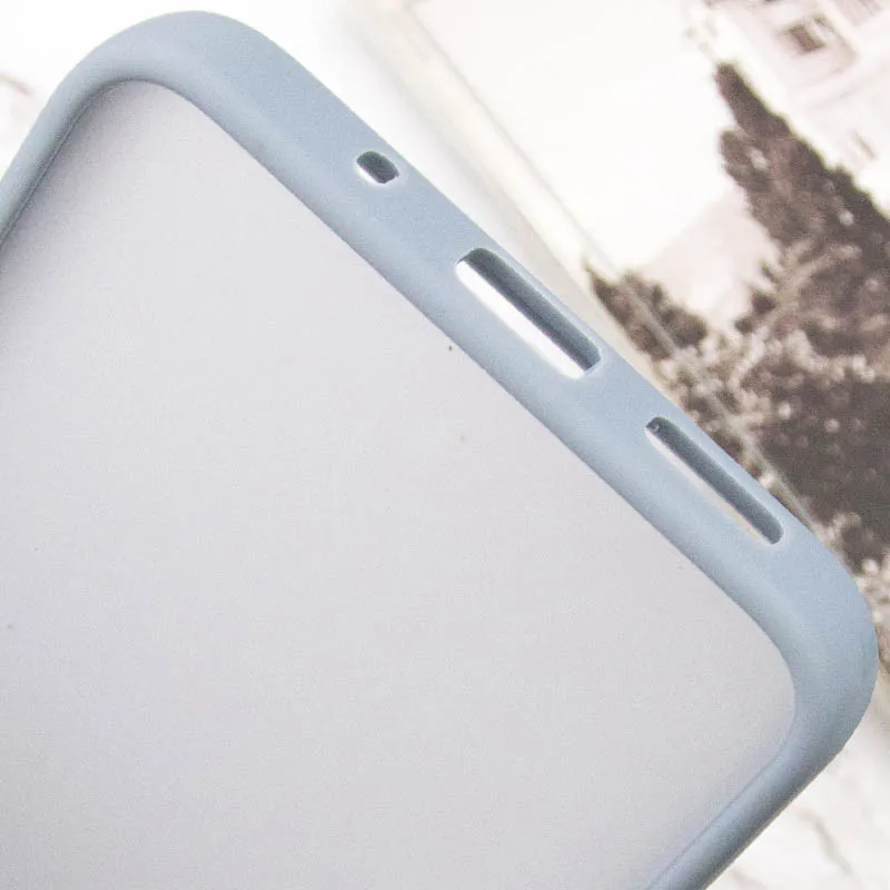 Чохол TPU+PC Lyon Frosted для Xiaomi Redmi 12C Sierra Blue — фото 6