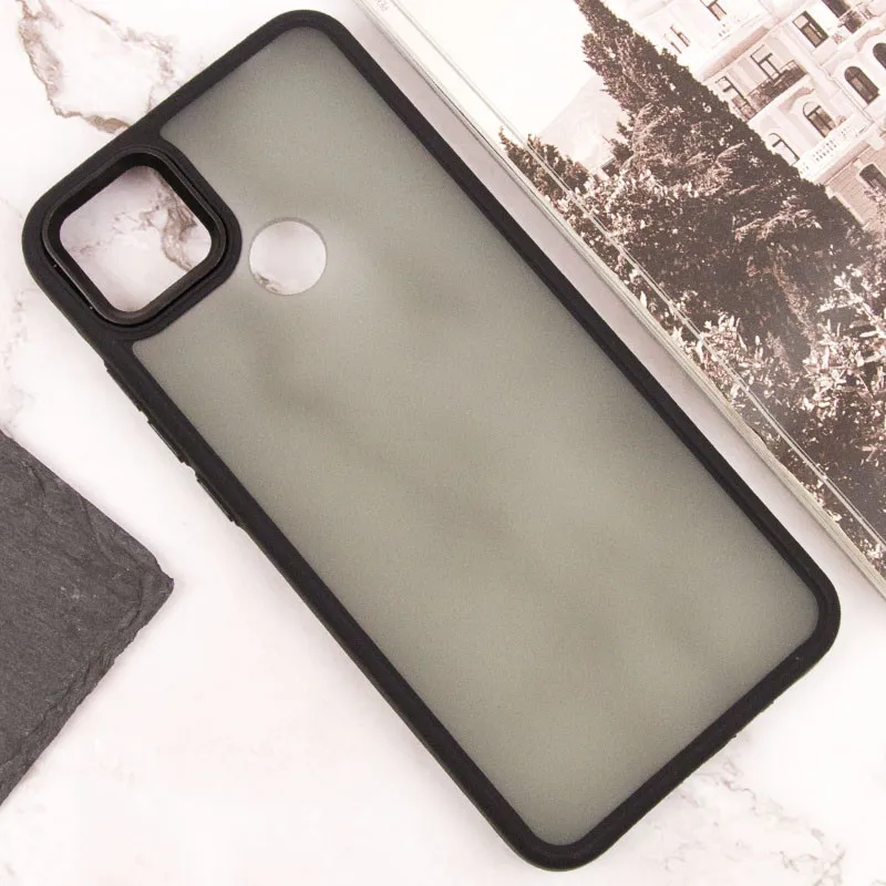 Чохол TPU+PC Lyon Frosted для Xiaomi Redmi 9C Black — фото 5