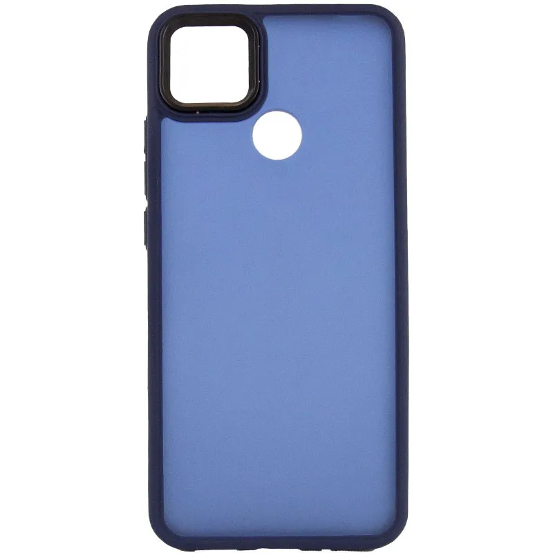 Чохол TPU+PC Lyon Frosted для Xiaomi Redmi 9C Navy Blue — фото 3