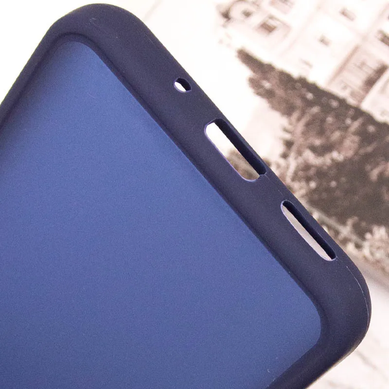 Чохол TPU+PC Lyon Frosted для Xiaomi Redmi 9C Navy Blue — фото 6