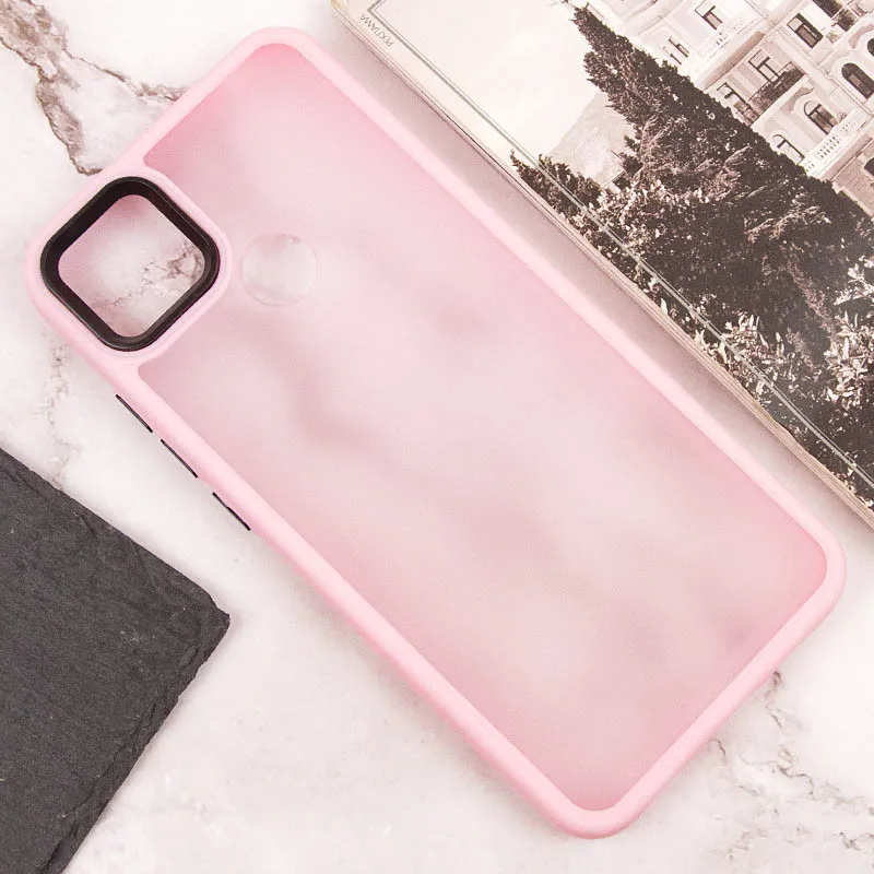 Чохол TPU+PC Lyon Frosted для Xiaomi Redmi 9C Pink — фото 5