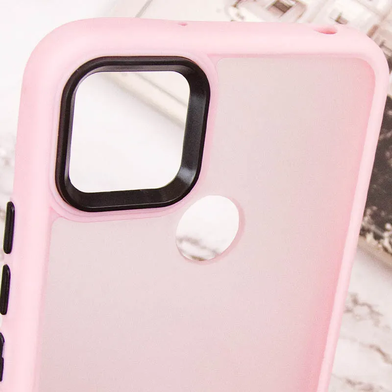 Чохол TPU+PC Lyon Frosted для Xiaomi Redmi 9C Pink — фото 5