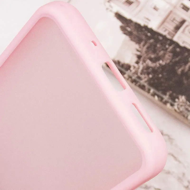 Чохол TPU+PC Lyon Frosted для Xiaomi Redmi 9C Pink — фото 6