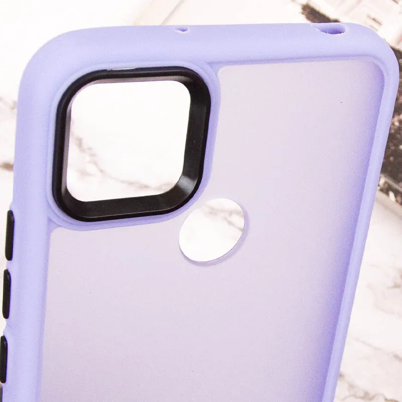 Чохол TPU+PC Lyon Frosted для Xiaomi Redmi 9C Purple — фото 5