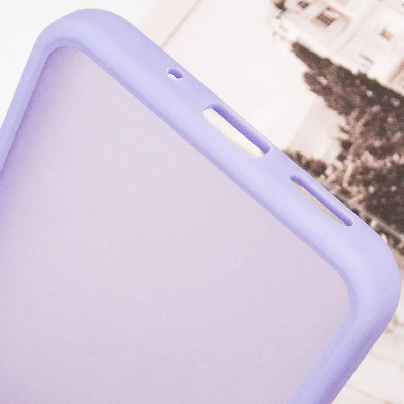 Чохол TPU+PC Lyon Frosted для Xiaomi Redmi 9C Purple — фото 6