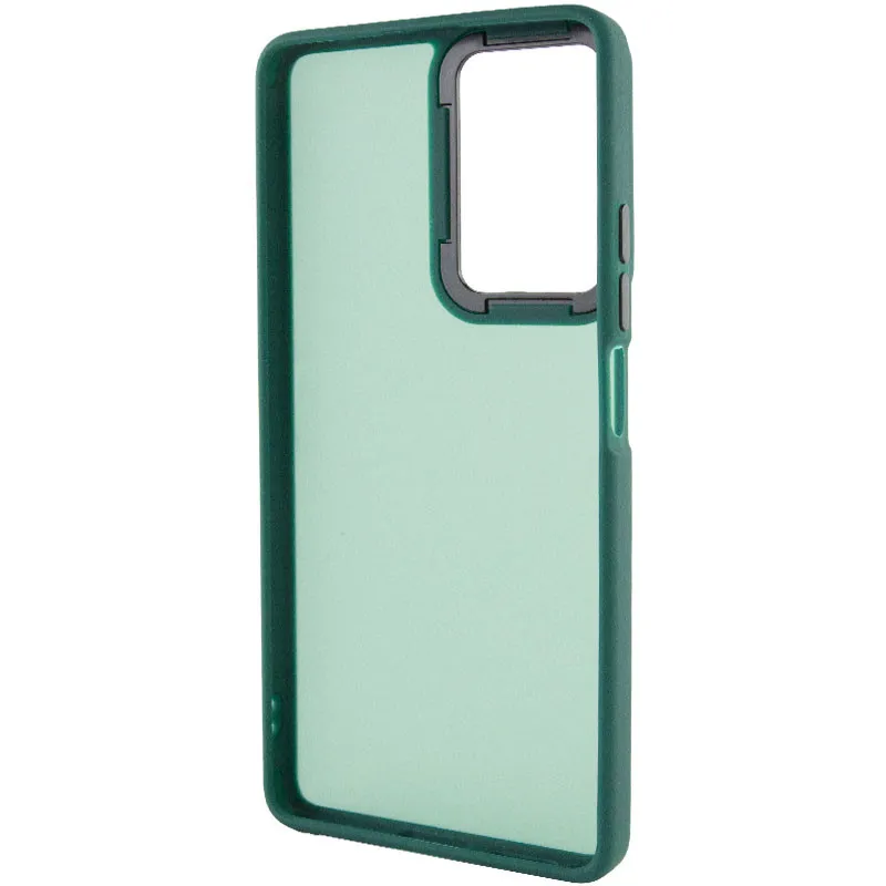 Чохол TPU+PC Lyon Frosted для Xiaomi Redmi Note 10 Pro / 10 Pro Max Green — фото 3