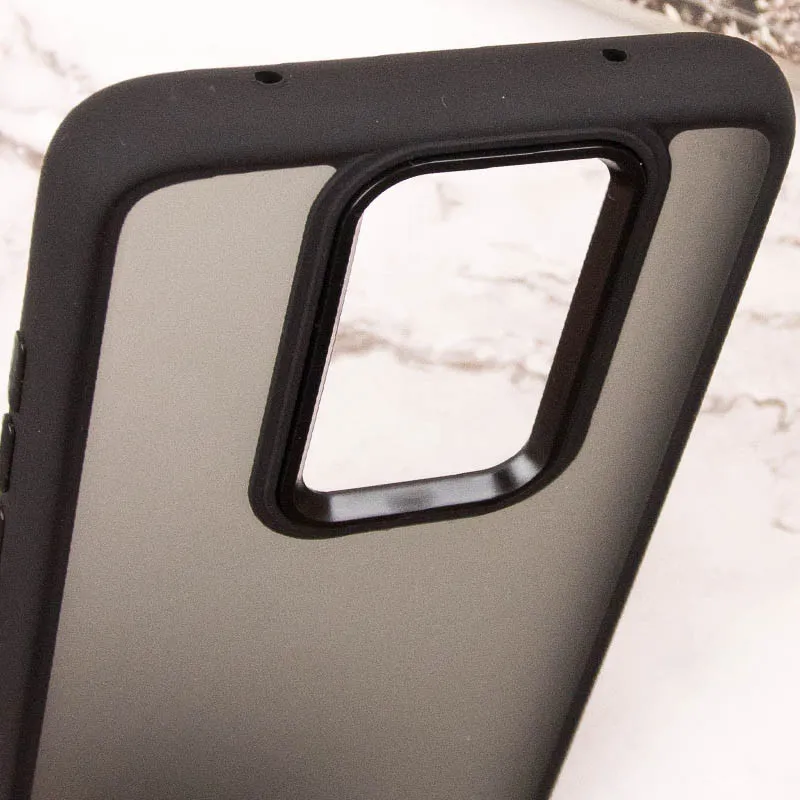 Чохол TPU+PC Lyon Frosted для Xiaomi Redmi Note 8 Pro Black — фото 5