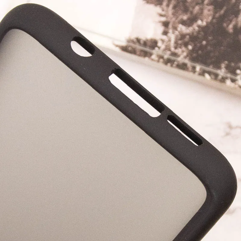 Чохол TPU+PC Lyon Frosted для Xiaomi Redmi Note 8 Pro Black — фото 6