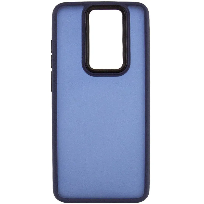 Чохол TPU+PC Lyon Frosted для Xiaomi Redmi Note 8 Pro Navy Blue — фото 3