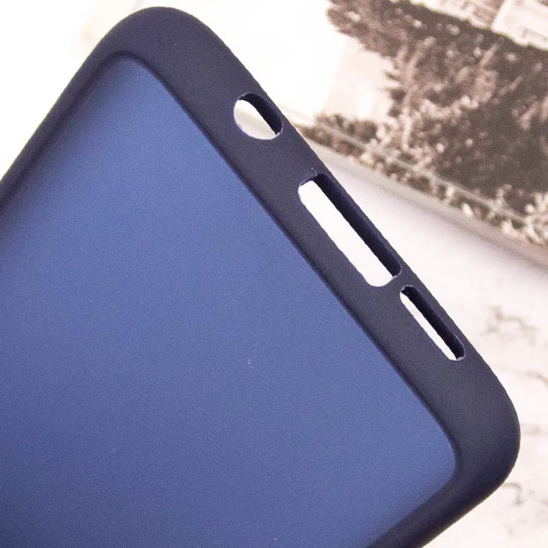 Чохол TPU+PC Lyon Frosted для Xiaomi Redmi Note 8 Pro Navy Blue — фото 6