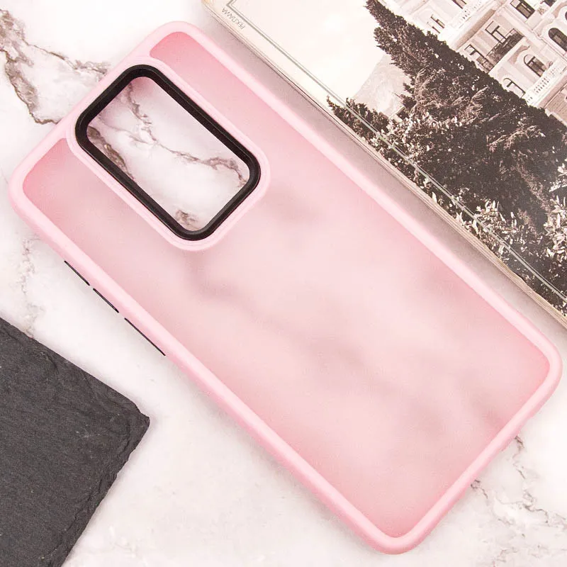 Чохол TPU+PC Lyon Frosted для Xiaomi Redmi Note 8 Pro Pink — фото 5