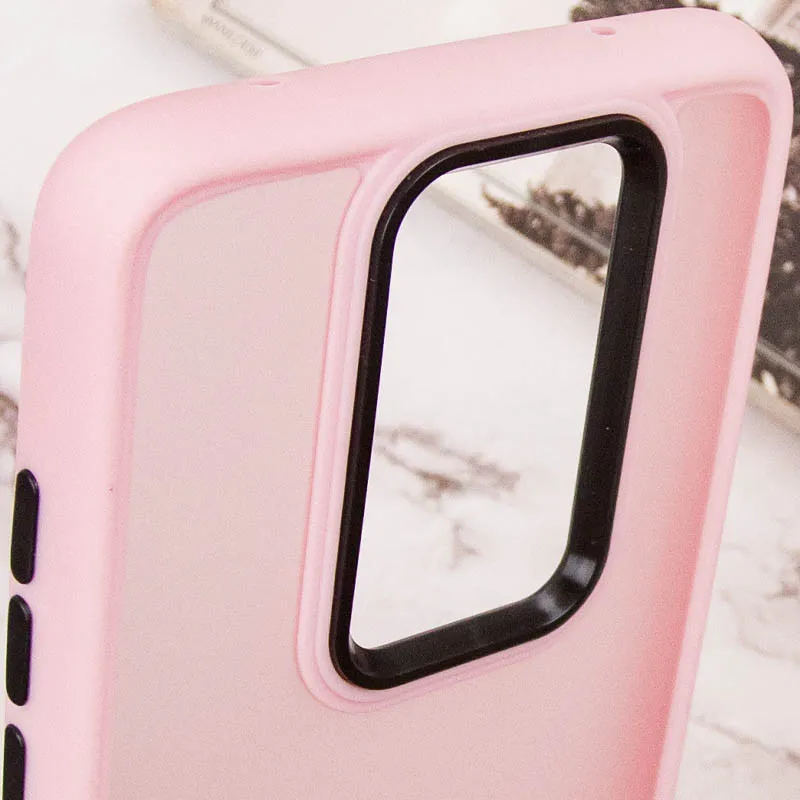 Чохол TPU+PC Lyon Frosted для Xiaomi Redmi Note 8 Pro Pink — фото 5
