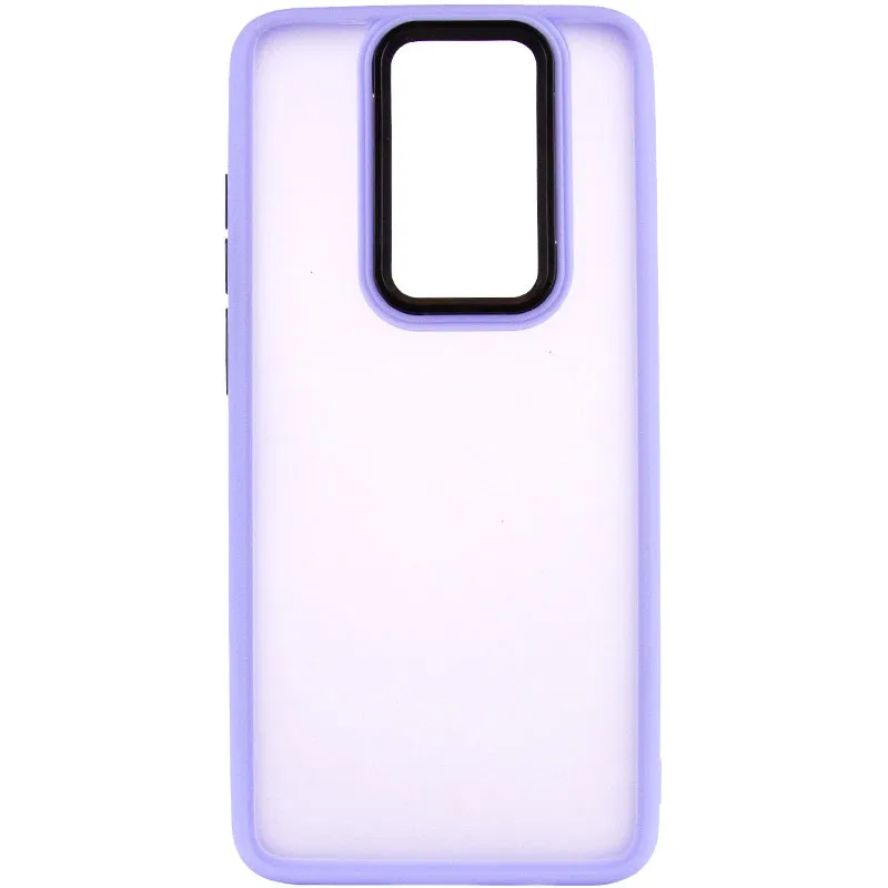 Чохол TPU+PC Lyon Frosted для Xiaomi Redmi Note 8 Pro Purple — фото 3