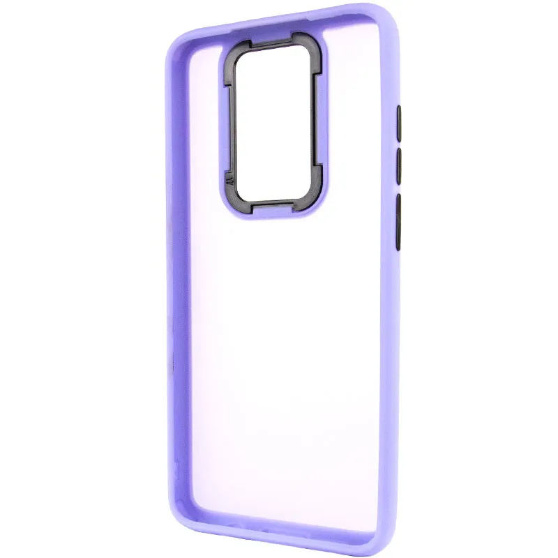 Чохол TPU+PC Lyon Frosted для Xiaomi Redmi Note 8 Pro Purple — фото 4