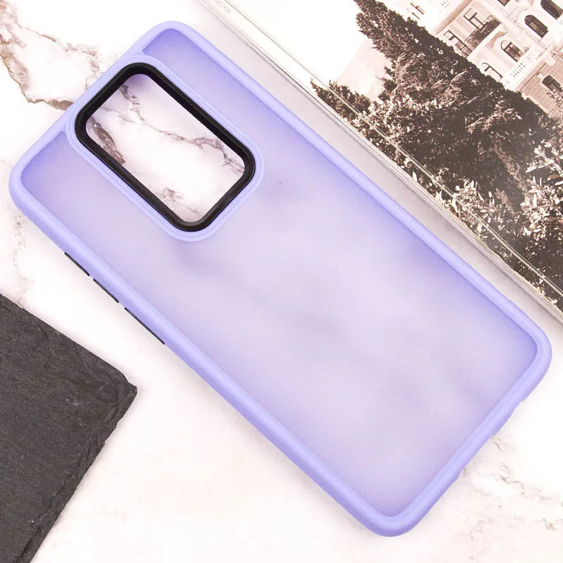 Чохол TPU+PC Lyon Frosted для Xiaomi Redmi Note 8 Pro Purple — фото 5