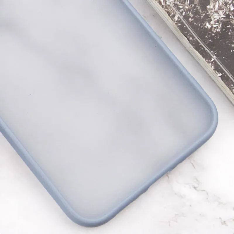 Чохол TPU+PC Lyon Frosted для Xiaomi Redmi Note 8 Pro Sierra Blue — фото 3