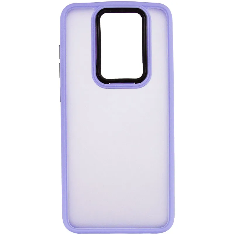 Чохол TPU+PC Lyon Frosted для Xiaomi Redmi Note 9 / Redmi 10X Purple — фото 3