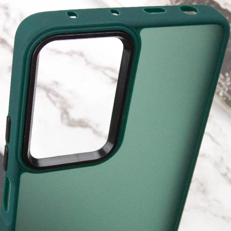 Чохол TPU+PC Lyon Frosted для Xiaomi Poco F5 Pro Green — фото 5