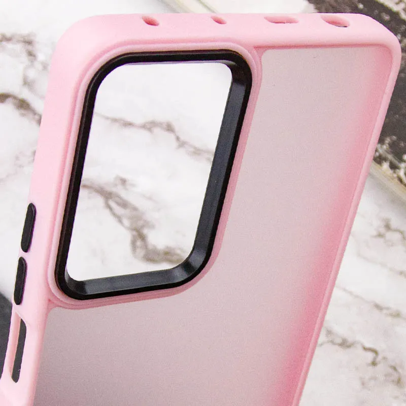 Чохол TPU+PC Lyon Frosted для Xiaomi Poco F5 Pro Pink — фото 5