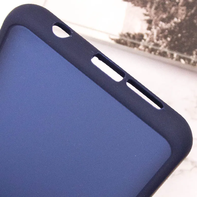 Чохол TPU+PC Lyon Frosted для Xiaomi Redmi Note 9s / Note 9 Pro / Note 9 Pro Max Navy Blue — фото 6