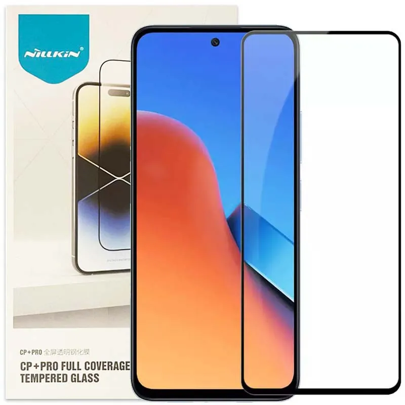 Захисне скло Nillkin для Xiaomi Redmi 12 / Poco M6 Pro 5G / Redmi 13 / Poco M6 4G Чорний