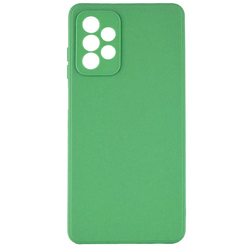 Силіконовий чохол Candy Full Camera для Samsung Galaxy A32 5G Зелений / Green