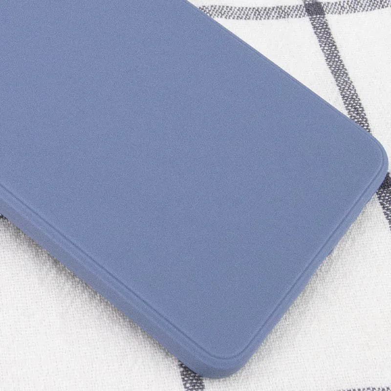 Силіконовий чохол Candy Full Camera для Xiaomi Poco F5 Pro Блакитний / Mist blue — фото 2