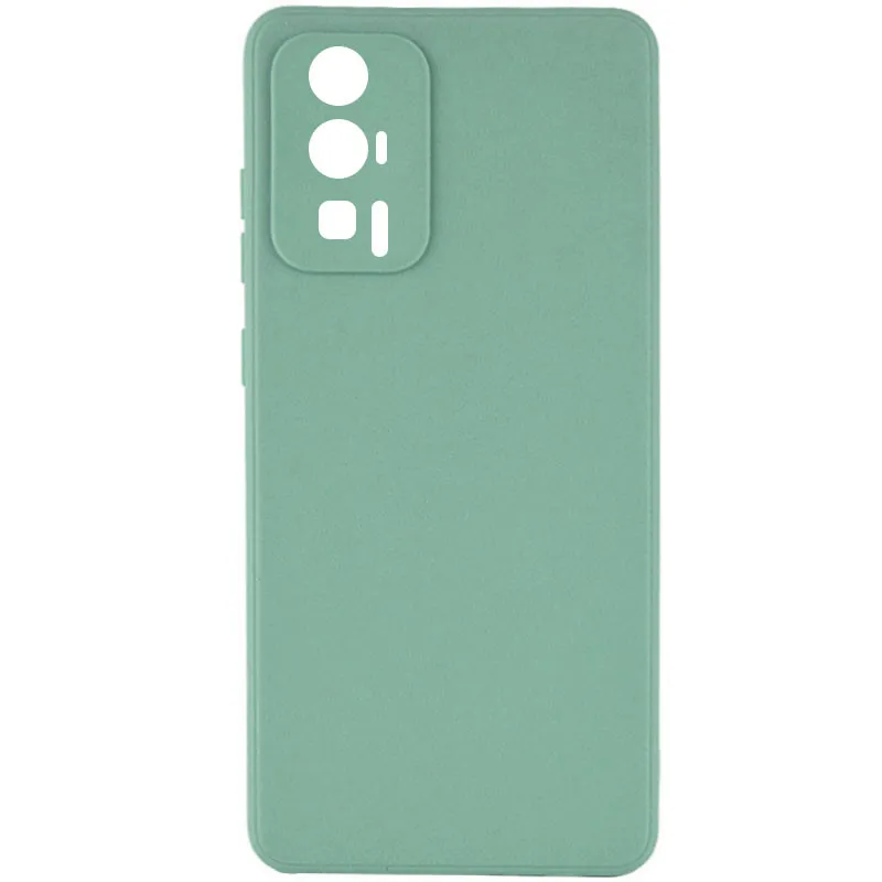 Силіконовий чохол Candy Full Camera для Xiaomi Poco F5 Pro Зелений / Menthol
