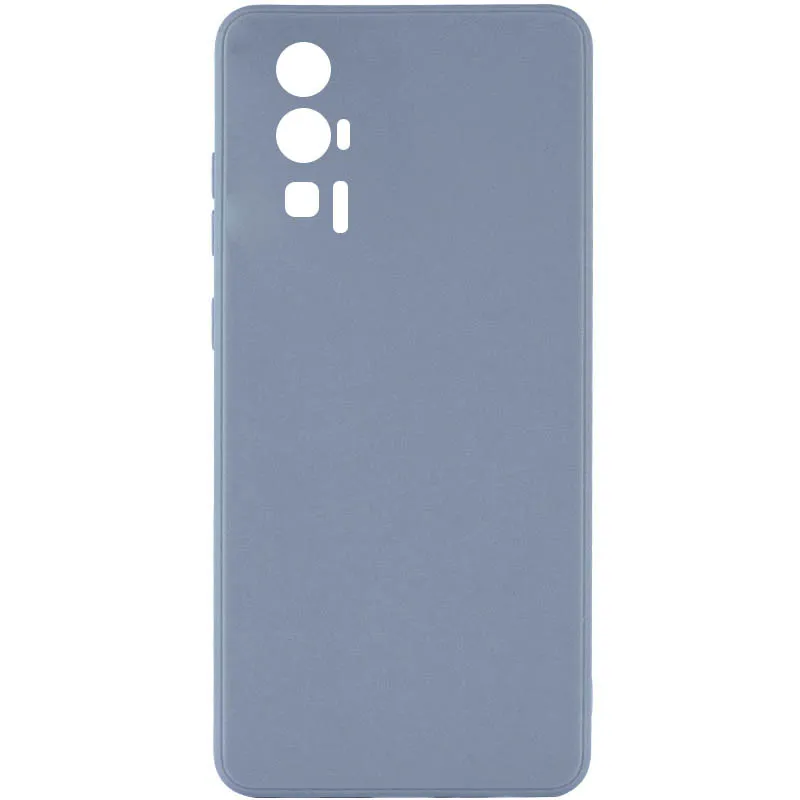 Силіконовий чохол Candy Full Camera для Xiaomi Poco F5 Pro Сірий / Smoky Gray