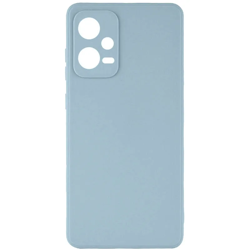 Силіконовий чохол Candy Full Camera для Xiaomi Poco X5 5G / Note 12 5G Сірий / Smoky Gray