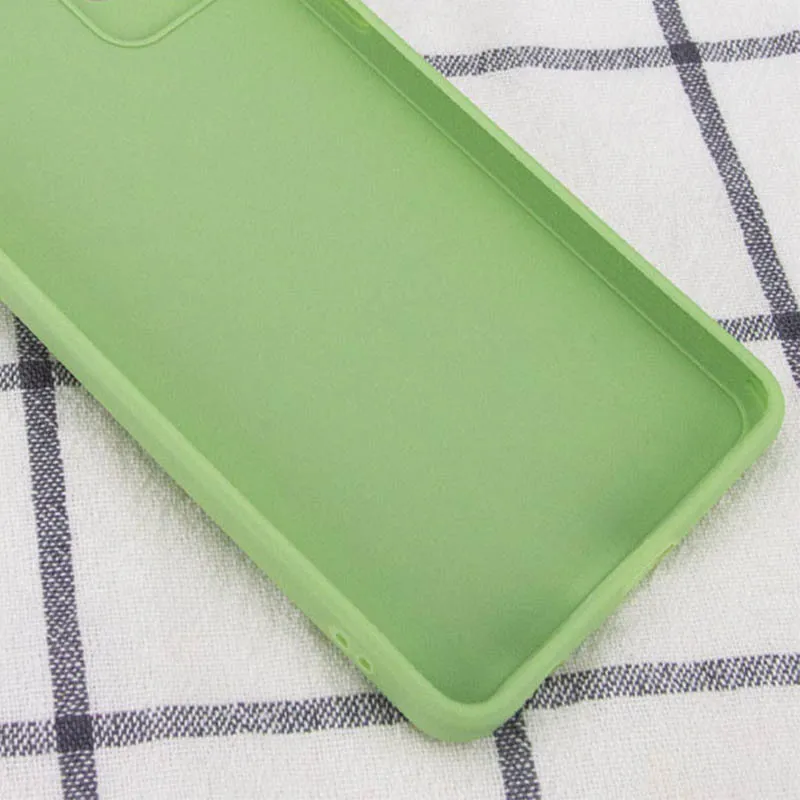 Силіконовий чохол Candy Full Camera для Xiaomi Poco X5 5G / Note 12 5G Фісташковий — фото 3