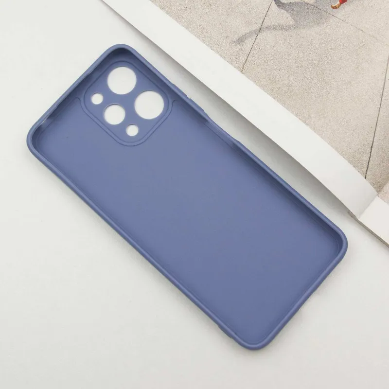 Силіконовий чохол Candy Full Camera для Xiaomi Redmi 12 Блакитний / Mist blue — фото 3