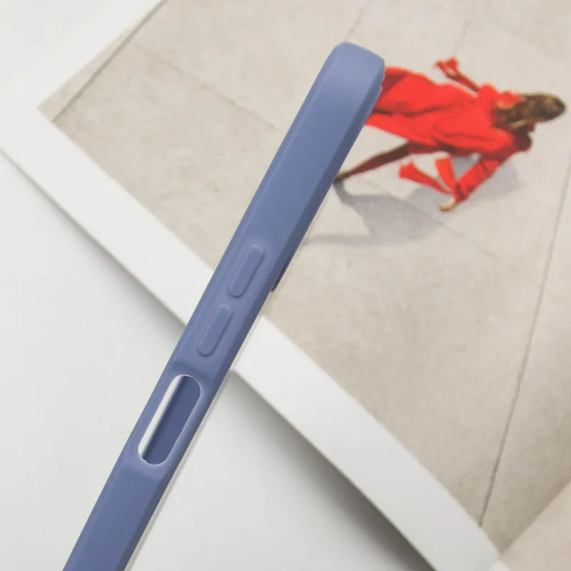 Силіконовий чохол Candy Full Camera для Xiaomi Redmi 12 Блакитний / Mist blue — фото 4